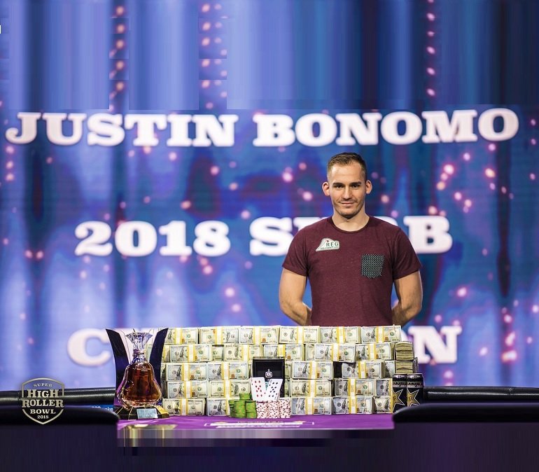 Justin Bonomo wins 2018 Super High-Roller Bowl